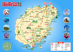 海南景点分布
