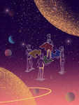 星球宇宙海报