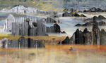 抽象油画