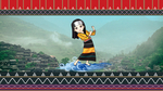 佤族少数民族姑娘