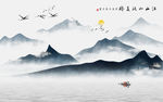高清山水画高端画 TIF分层