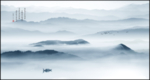 水墨山水画