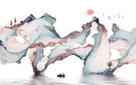 水墨山水