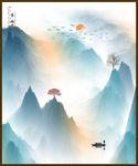 水墨山水