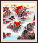 鸿运当头国画