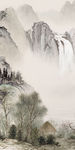 高山玄关山水新图 TIF分层