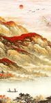 现代玄关山水新图 TIF分层