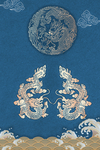 国潮中国风龙腾元素