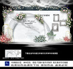 白色简约婚礼