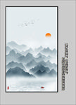 玄关水墨山水