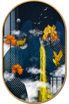 北欧轻奢背景墙装饰画