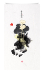 水墨屏风画