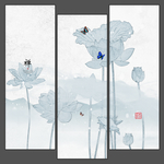 无框画