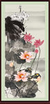 国画荷花