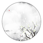 水墨远山