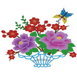 刺绣花