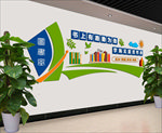 图书馆文化墙