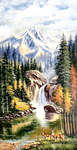 山水风景油画