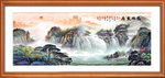 山水画国画山水画