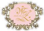 粉金色婚礼logo