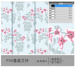 花卉花纹通道图片