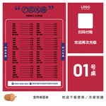 叉烧店菜单