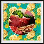 蔬菜健康美食装饰画