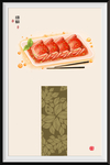 螃蟹手绘装饰画海报