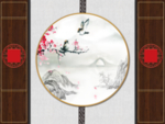 新中式背景墙