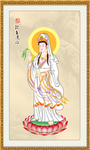观音菩萨 佛光普照
