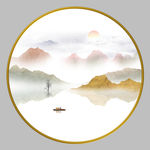 意境山水装饰画