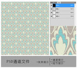 装饰花纹通道图片