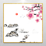 装饰水墨画