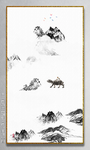 客厅山水画