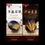 冬虫夏草广告
