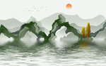 写意画 水墨画 山水画 装饰画