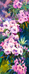 鲜花油画
