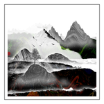 简单山水画