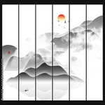 新中式水墨画