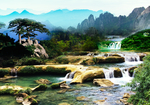 山水风景画 山水画