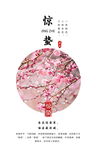 商务简洁惊蛰节气海报