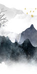 中国风玄关中式画 TIF分层