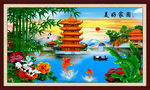 壁画 美好家园