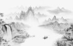 大气中式中国风画 TIF分层