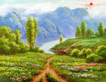 风景油画