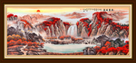 山水画国画山水画