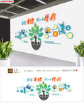 创意企业员工风采照片墙 展板