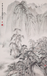山水复古画