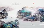 新中式水墨山水