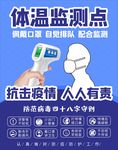 体温监测点 监测处 监测网